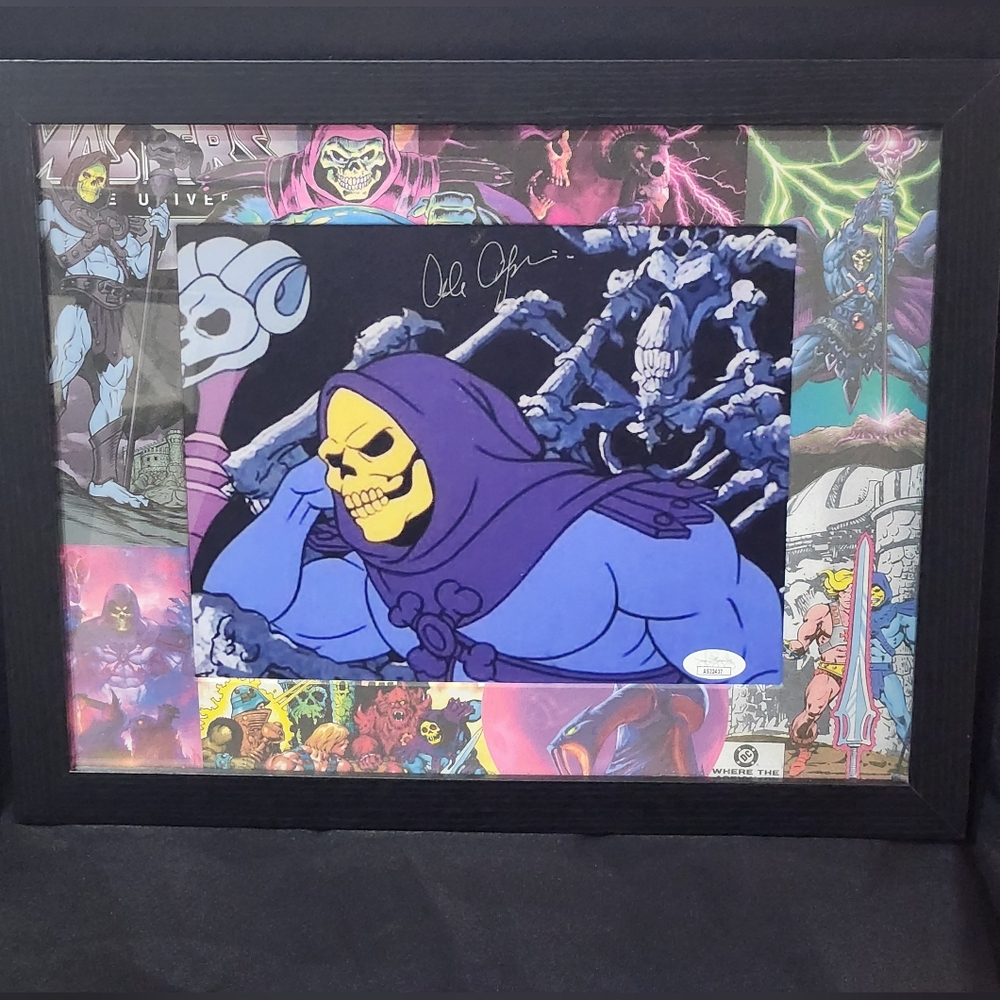 Alan Oppenheimer - Skeletor Custom Matted & Framed Signed/Autographed Photo